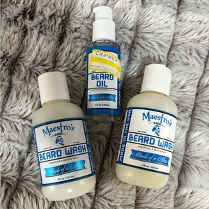 Maestro's Beard Wash and Oil Set
